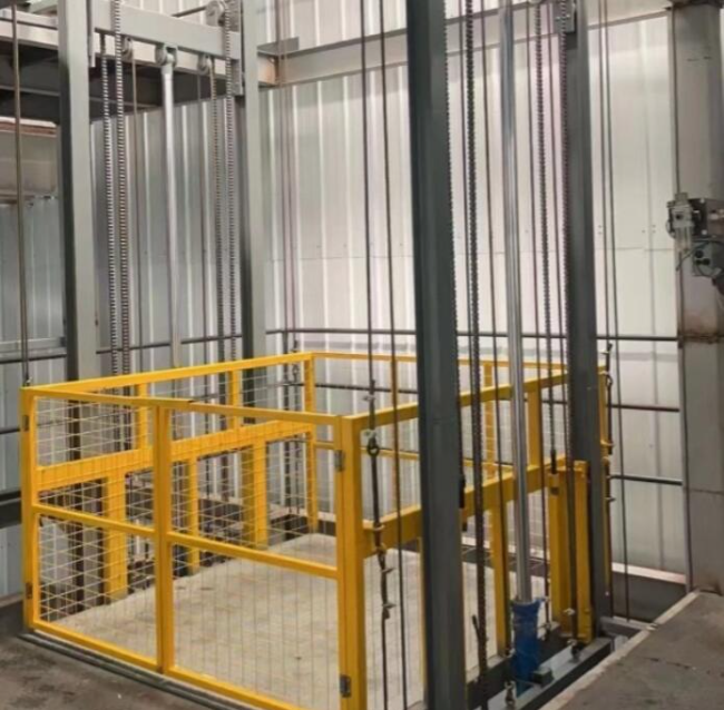 成都导轨式升降机一般加工周期